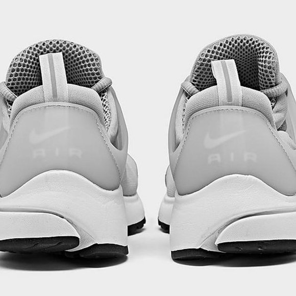 Nike Air Presto Shoes Light Smoke Grey White Black - Picture 4 of 16